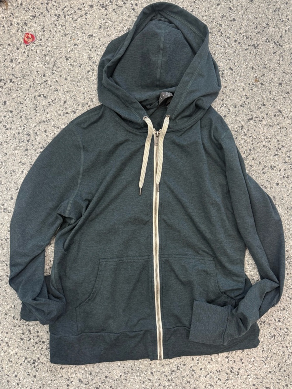Vuori Halo Zip Hoodie Green Size Medium